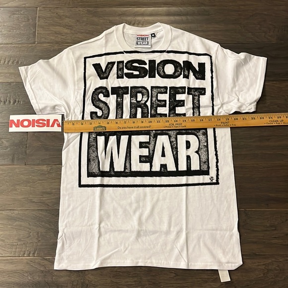 Vision Street Wear VSW mens skate skateboard bmx t shirt white size Medium - Picture 7 of 9